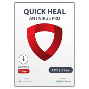 Buy Quick Heal Antivirus Pro 1 PC 1 Year Key at cheap price