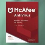 McAfee AntiVirus License Key for 1 Year 1 Device